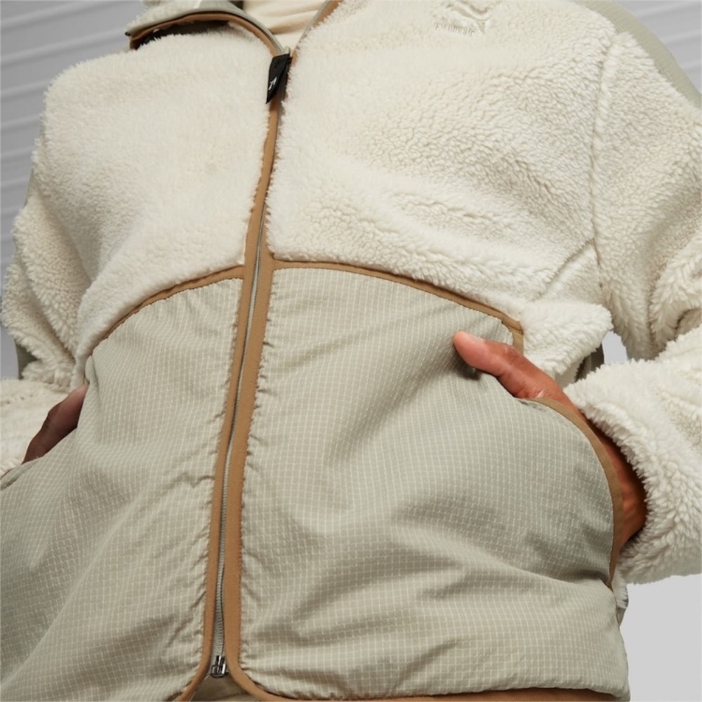 Puma Gridlock Men’s Sherpa Jacket Size XXL - Picture 2 of 11